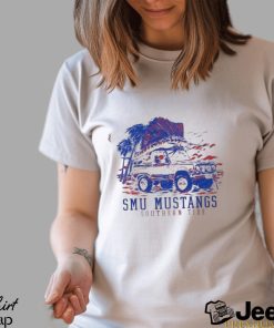 SOUTHERN TIDE wht SMU Southern Methodist University Trophy Catch Shirt