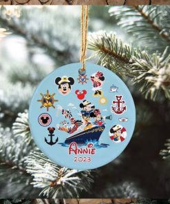 Personalized Disney Cruise Christmas Ornament