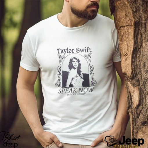 SPEAK NOW (TAYLOR'S VERSION) HEATHER GRAY FLEECE T SHIRT