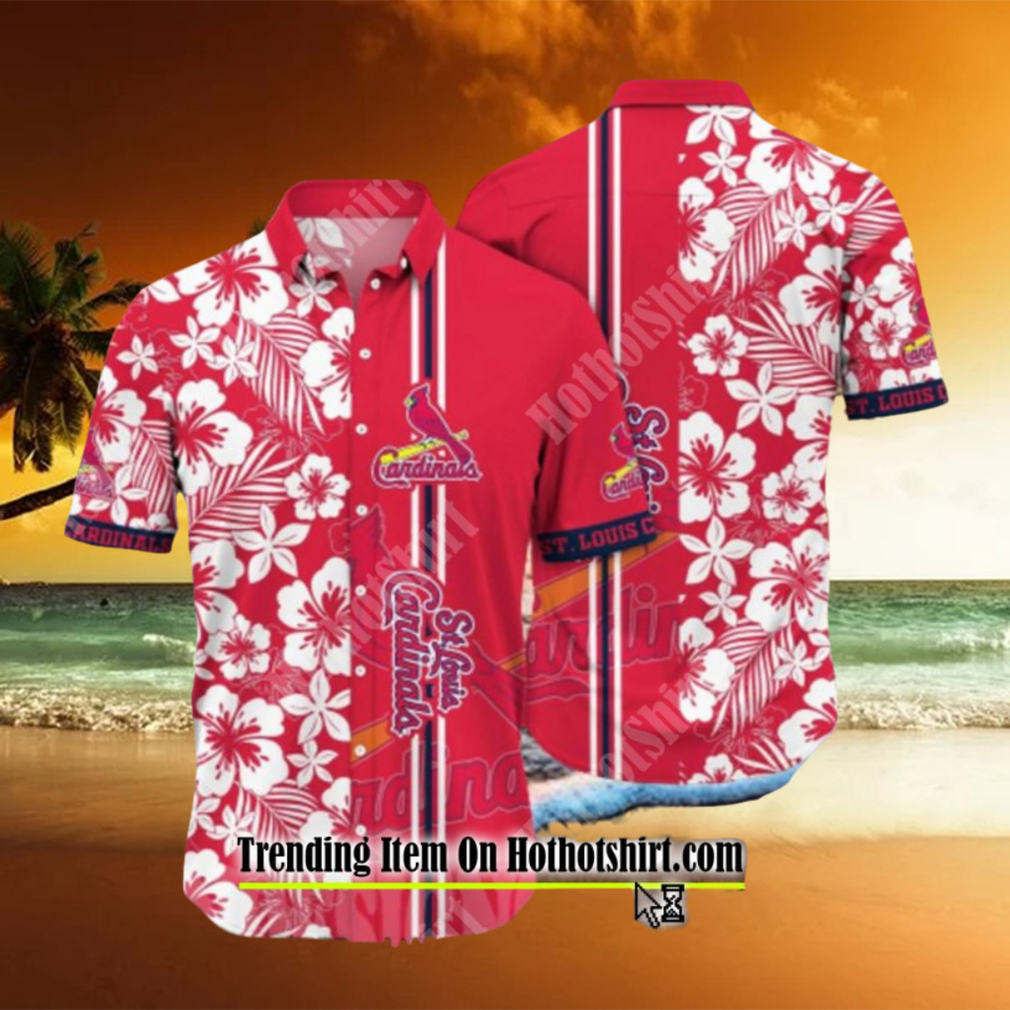 The best selling] St Louis Cardinals MLB Floral 3D Full Printing