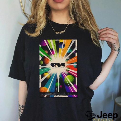 STS9 Sound Of The Light Paramount Theatre Denver, CO July 20 2023 shirt