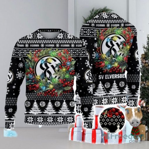 SV 07 Elversberg Ugly Christmas Sweater Gift Ideas For Fans