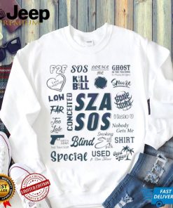 SZA SOS Album Music RnB Singer shirt