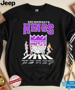 Sacramento Kings Abbey Road signatures shirt