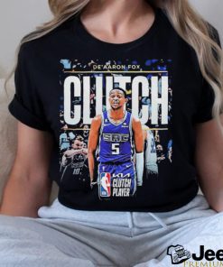 Sacramento Kings Deaaron Fox Clutch Player Shirt