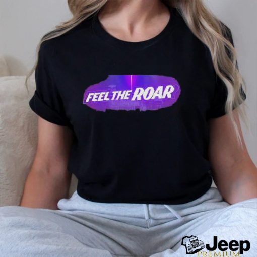 Sacramento Kings Feel The Roar 2023 Light The Beam Skyline Shirt