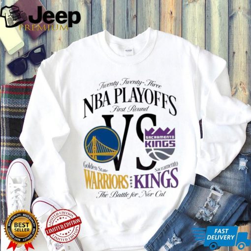 Sacramento Kings vs Golden State Warriors 2023 NBA Playoffs Shirt