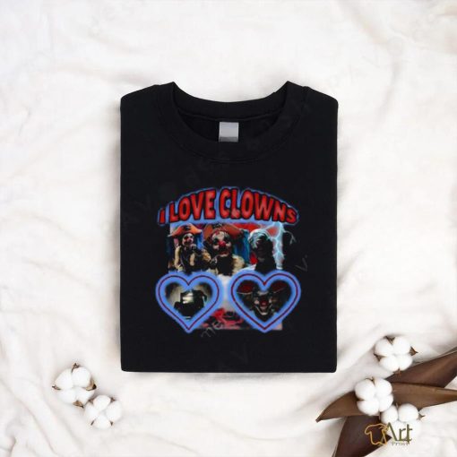 Sadstreet Buggy One Piece I Love Clowns T Shirt