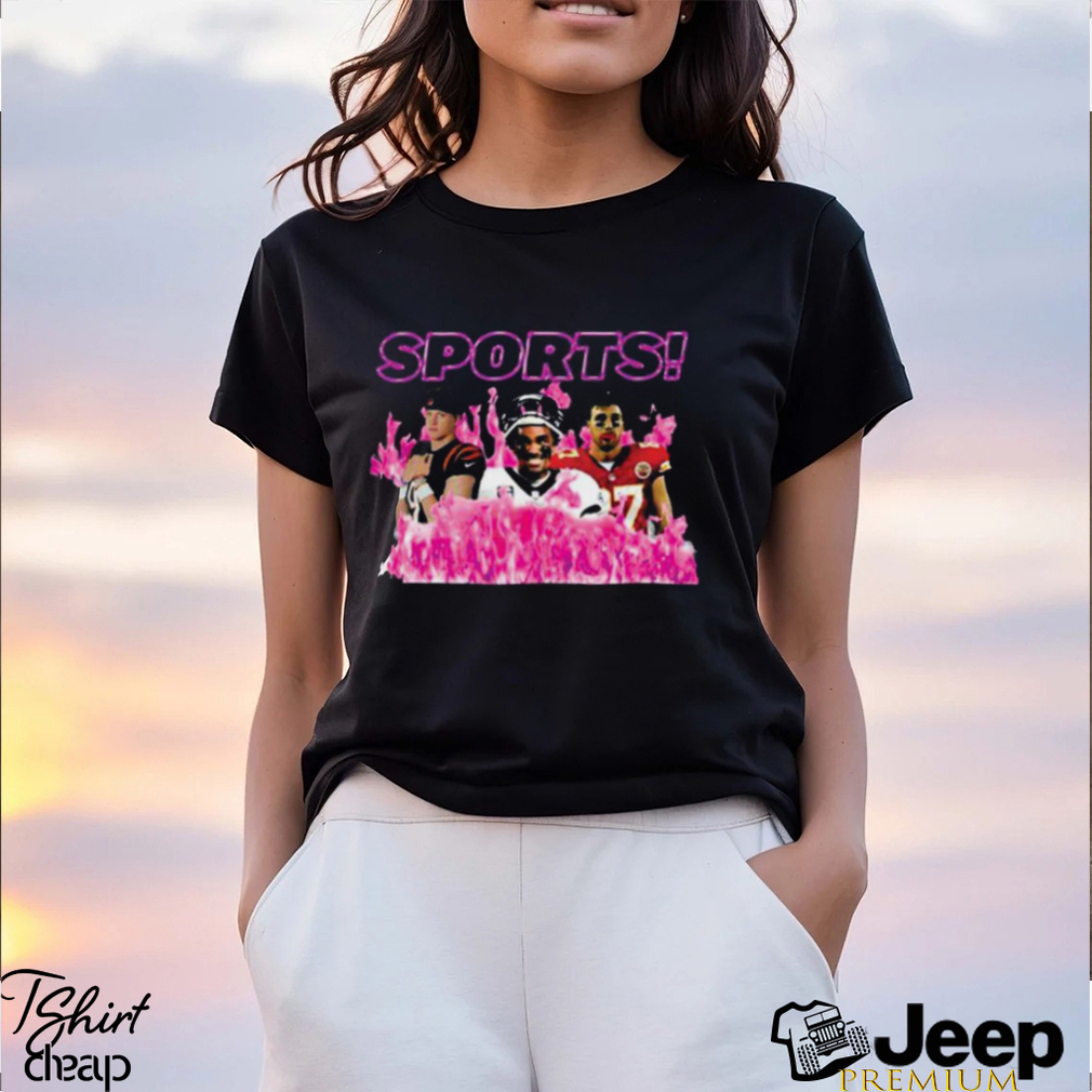 Sadstreet Sports Joe Burrow Travis Kelce Shirt - teejeep