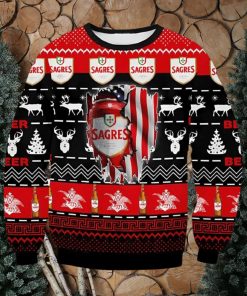 Sagres Beer Ugly Christmas Sweater, Gift for Christmas Holiday