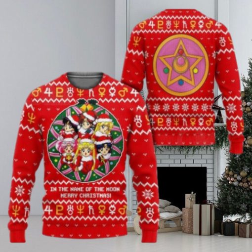 Sailor Ugly Christmas Sweater Anime Xmas Gift Idea