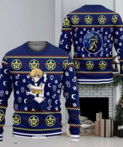 Sailor Uranus Ugly Christmas Sweater Moon Anime Xmas 3D Over Print Shirt