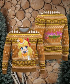 Sailor Venus Sailor Moon Anime Xmas Sailor Moon Gift Ugly Christmas Sweater For Men And Women