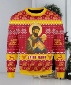 Saint Mark The Evangelist Ugly Christmas Sweater