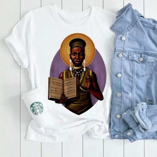 Saint Nina Simone art shirt