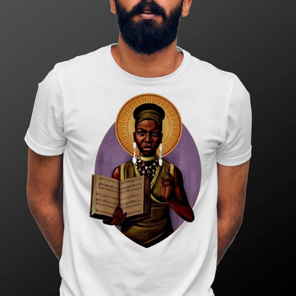 Saint Nina Simone art shirt - teejeep