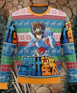 Saint Seiya Alt Ugly Christmas 3D Sweater Gift For Men And Women