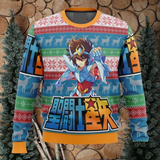 Saint Seiya Alt Ugly Christmas 3D Sweater Gift For Men And Women