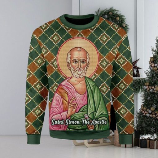 Saint Simon The Zealot Ugly Christmas Sweater