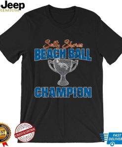 Salty Shores Beach Ball Champion shirt