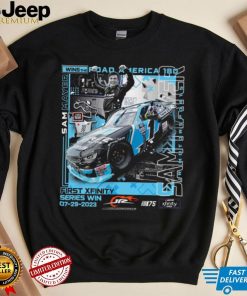 Sam Mayer Checkered Flag Sports First Win T Shirt