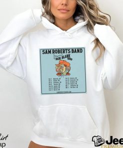 Sam Roberts Band 2024 Tour Dates Merch, Sam Roberts Band concert 2024 Shirt, Sam Roberts Band The Adventures Of Ben Blanl Tour T Shirt