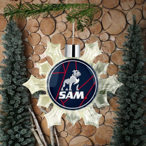 Samford University Snowflake Christmas Tree Ornament Decoration for Tree Party Home Holiday Decor (Samford University 3)