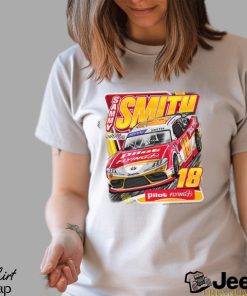 Sammy Smith Joe Gibbs Racing Team Collection Gray 2023 T Shirt