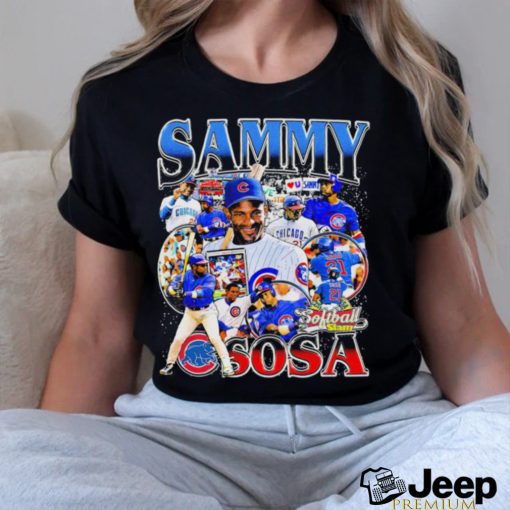 Sammy Sosa Chicago Cubs softball Slam shirt