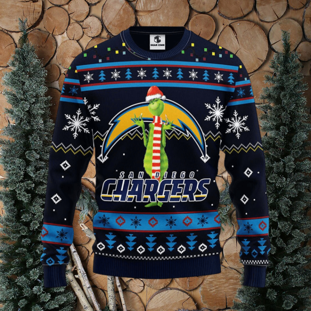 Chargers christmas clearance sweater