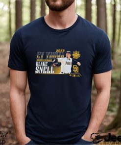 San Diego Padres 2023 Cy Young award winner blake snell 2023 shirt