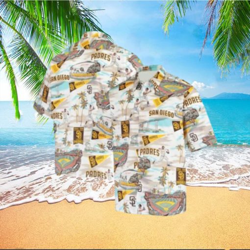 San Diego Padres Hawaiian Shirt Baseball Gift For Beach Lovers  HawaiianShirts