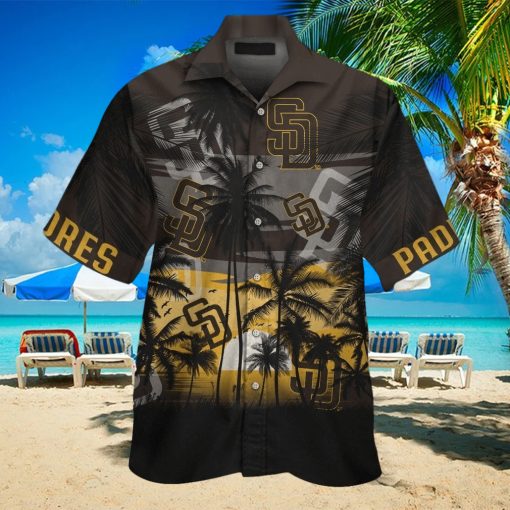 San Diego Padres MLB Hawaiian Shirt Tropical Aloha hawaiian shirt