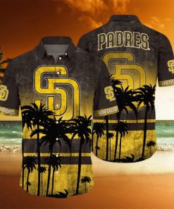 San Diego Padres MLB Logo Coconut Tropical Hawaiian Shirt Beach Gift For Fans