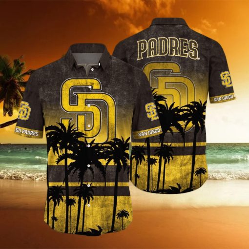 San Diego Padres MLB Logo Coconut Tropical Hawaiian Shirt Beach Gift For Fans