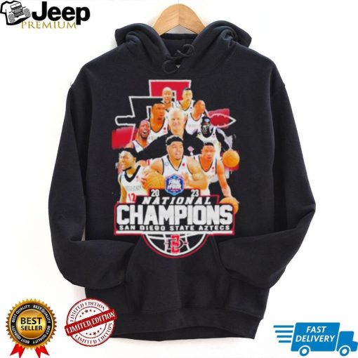 San Diego State Aztecs Team 2023 Division I Basketball National Champions Shirt