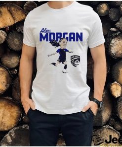 San Diego Wave FC Alex Morgan caricature art shirt