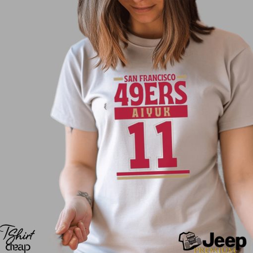 San Francisco 49ERS Brandon Aiyuk 11 Fans Shirt