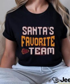 San Francisco 49ERS Santa’s Favorite team Christmas 2023 Shirt