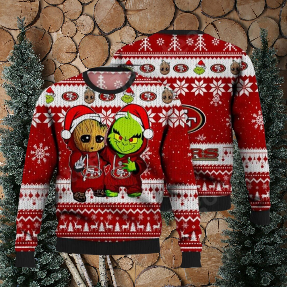 Groot ugly hot sale christmas sweater