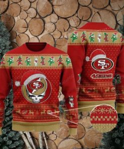 San Francisco 49Ers Grateful Dead Ugly Christmas Sweaters