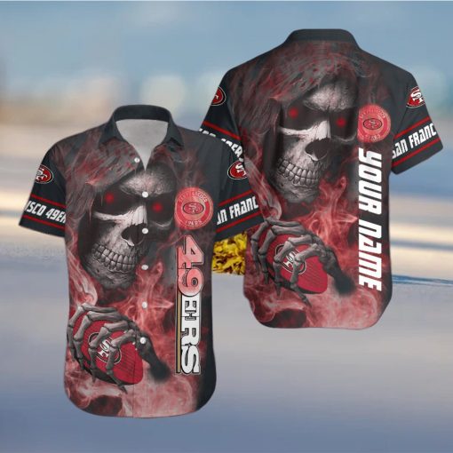 San Francisco 49Ers NFL All Over Print Personalized Hawaiian Shirt And Shorts For Fans
