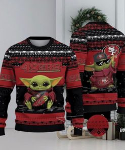 San Francisco 49Ers Yoda Baby Ugly Christmas Sweaters