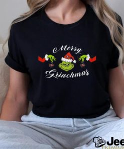 San Francisco 49Ers merry Grinchmas T shirt