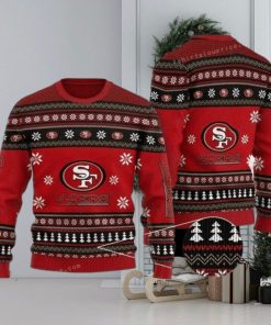 San Francisco 49er Football Christmas Ugly Sweater Party