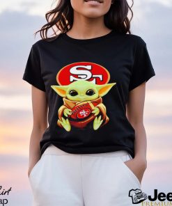 San Francisco 49ers Baby Yoda shirt topaz enhance