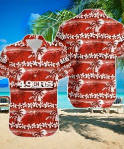 San Francisco 49ers Coconut Trees NFL Gift For Fan Hawaii Shirt