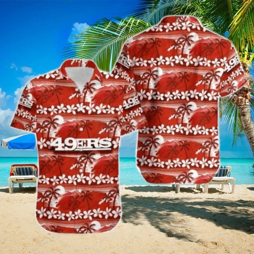 San Francisco 49ers Coconut Trees NFL Gift For Fan Hawaii Shirt