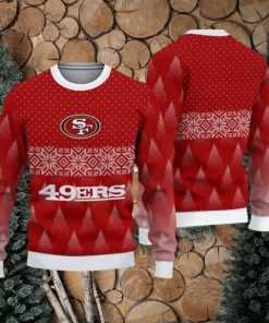 San Francisco 49ers Fans Pattern Style Knitted Christmas Sweater