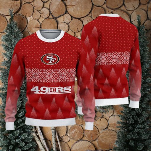 San Francisco 49ers Fans Pattern Style Knitted Christmas Sweater